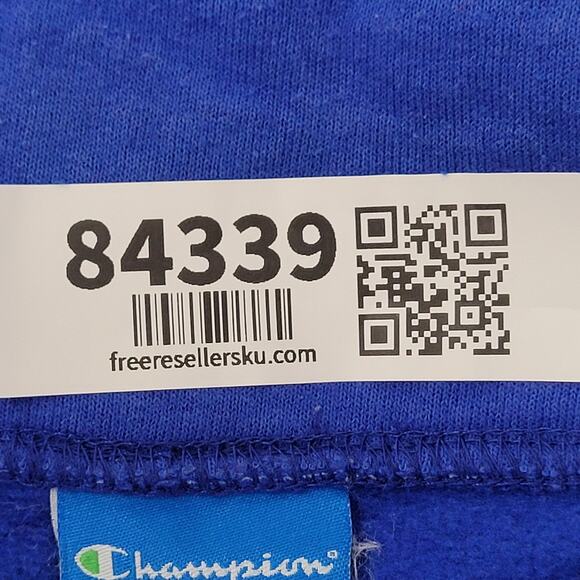 Champion Saint-Xavier University 1/4 Zip Sweatshirt XL 25x27 Crop - Picture 7 of 14